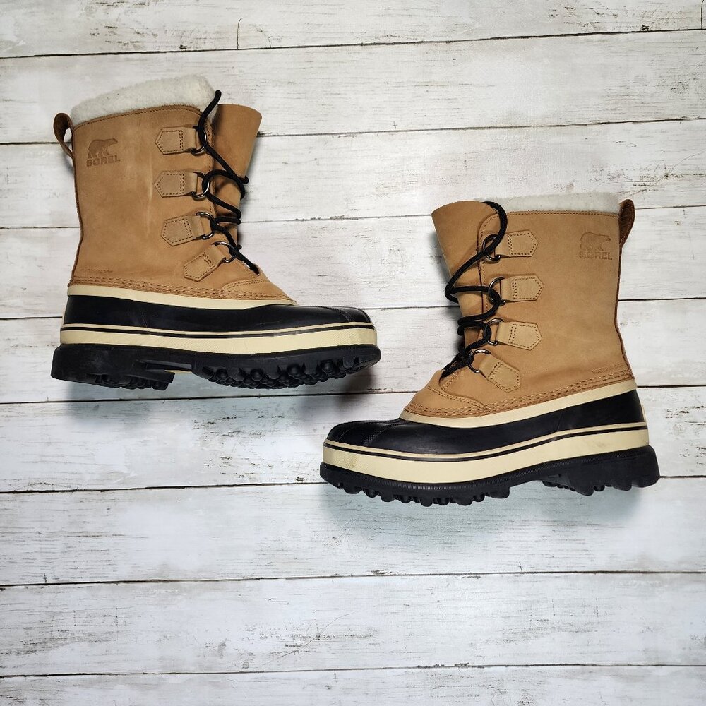 SOREL Men's Caribou Waterproof Boot Sz 8